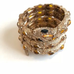 Gold Snake Bracelet